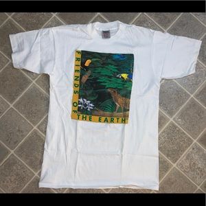 Friends of the earth vintage t shirt